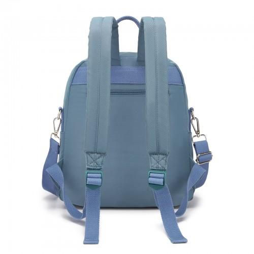 Thumbnail: BPM2617 - Miss Lulu Women's Backpack, Water-Resistant Nylon Convertible Shoulder