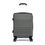 Thumbnail: K1871-1L - Kono ABS 20 Inch Sculpted Horizontal Design Cabin Luggage - Grey