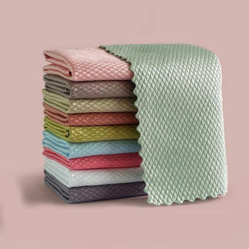 Thumbnail: NanoScale Streak-Free Miracle Cleaning Cloths Magic Kitchen Rag Reusable Home