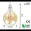 Thumbnail: Vintage LED E27 Bulb G125 4W Music Music Filament Screw Bulb Warm White~1041