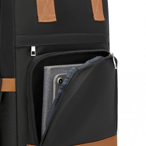 Thumbnail: Kono Casual Contemporary Backpack with Laptop Sleeve & Padded Straps for Daily