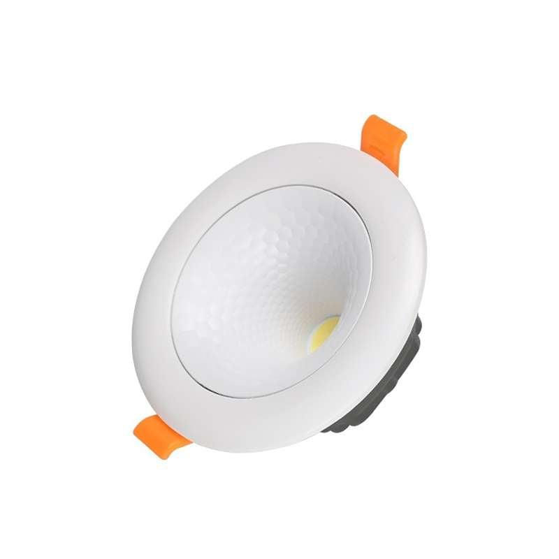 Thumbnail: Modern LED Recessed Cool and Warm White Round Panel Down Light~4589