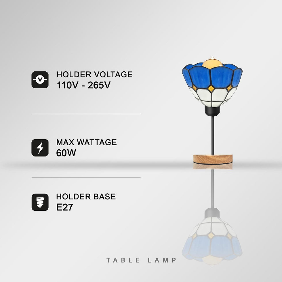 Thumbnail: Table lamps for living room | Mosaic Lamp~5022