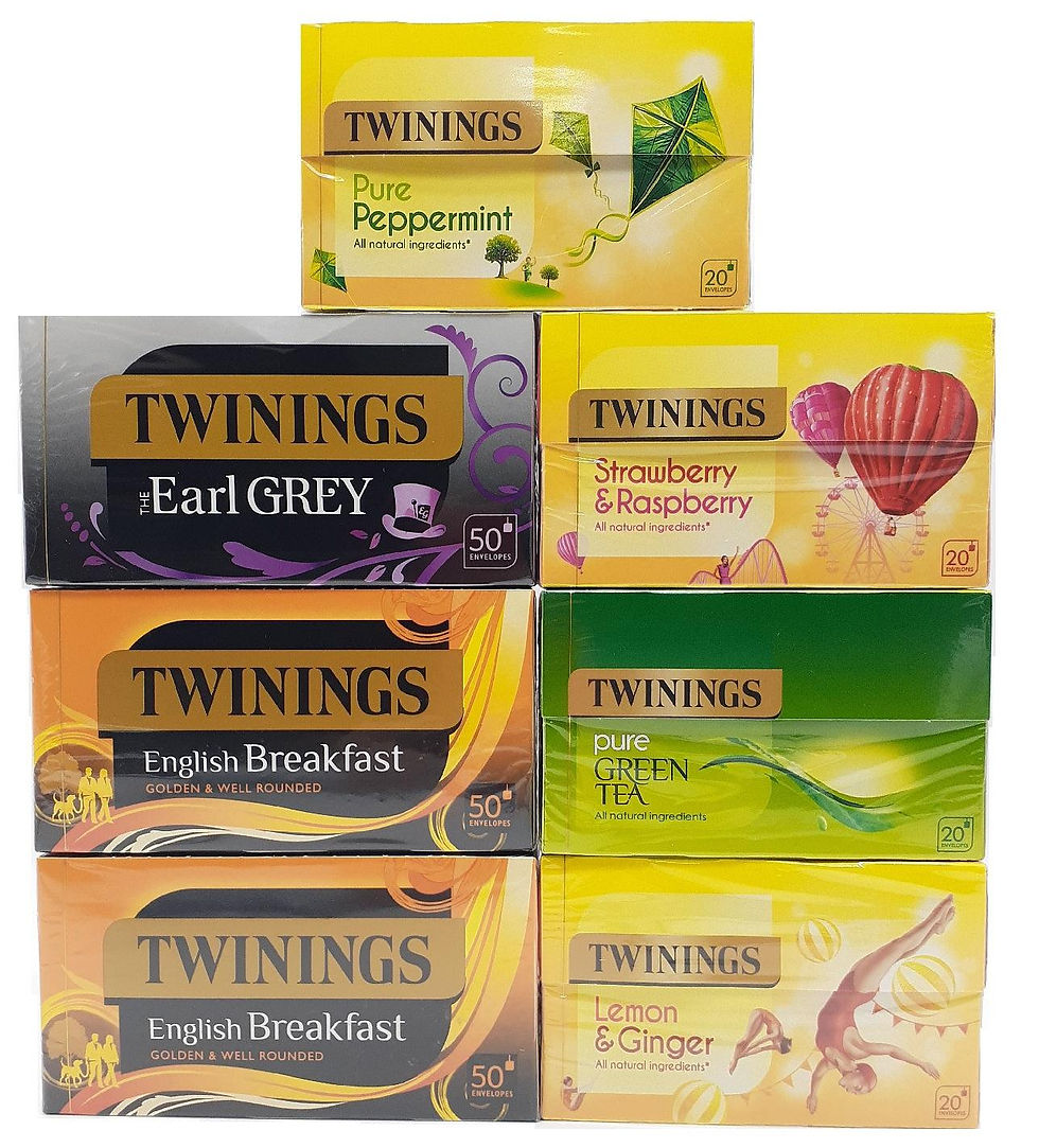 Thumbnail: Twinings Tea Bags Individual Enveloped Tagged Customer Favourites Variety Pack