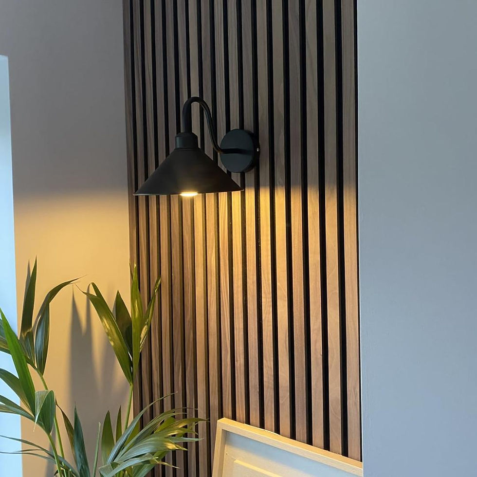 Thumbnail: Metal Wall Sconce With Shade Easy to fit ~6589