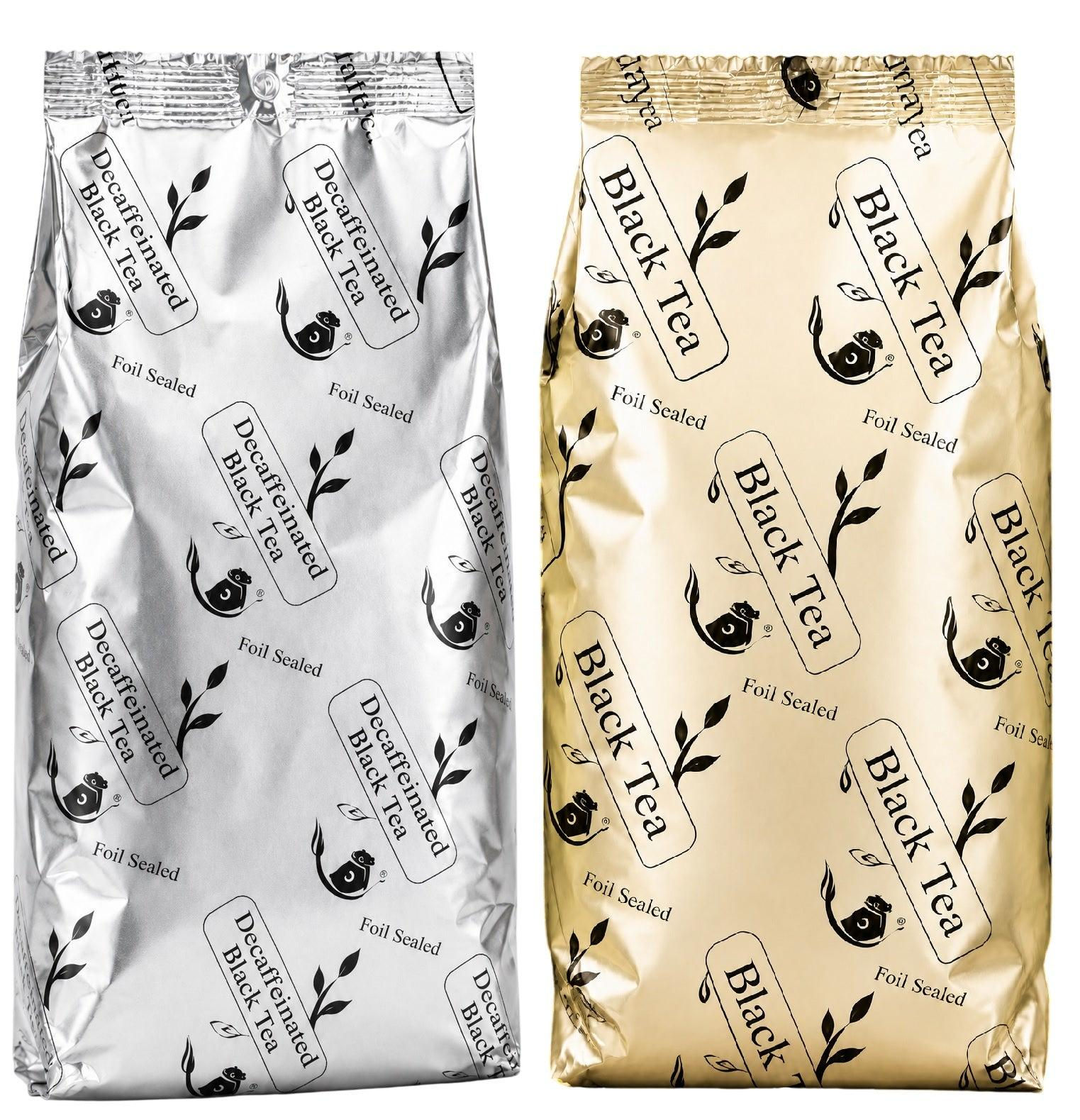 40 Foil Sealed Black Tea Bags – Regular or Decaffeinated Refill Pack