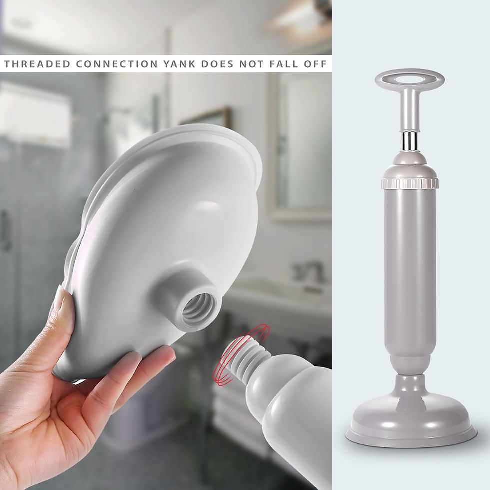Thumbnail: Pipeline Vacuum Design Plunger Toilet Quickly Unblocker Rubber~5400