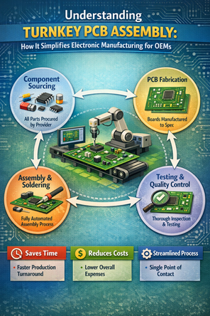 Understanding Turnkey PCB Assembly: How It Simplifies Electronic Manufacturing for OEMs