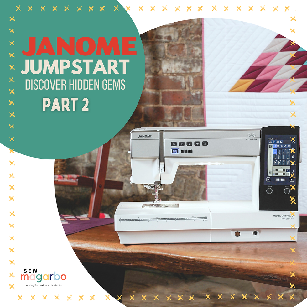 Janome Jumpstart II: Hidden Gems