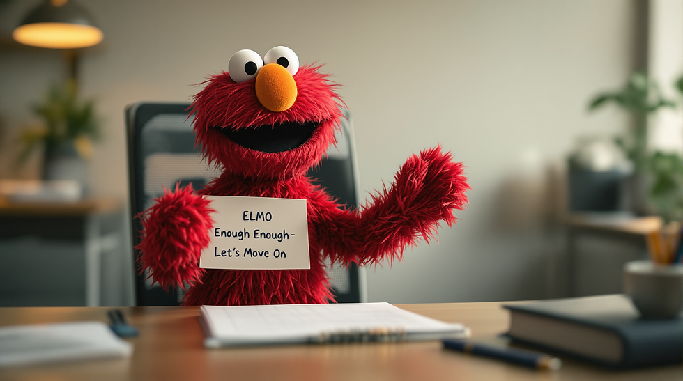 Een knipoog van Elmo bij de PFU