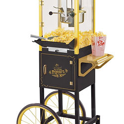 vintage popcorn machine