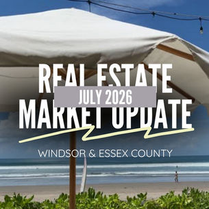 July was a slower month across Windsor and Essex County, with fewer sales and lower average prices than last year. Buyers are still active, but they are being much more selective, and homes need to show clear value through their price, condition, presentation and location.