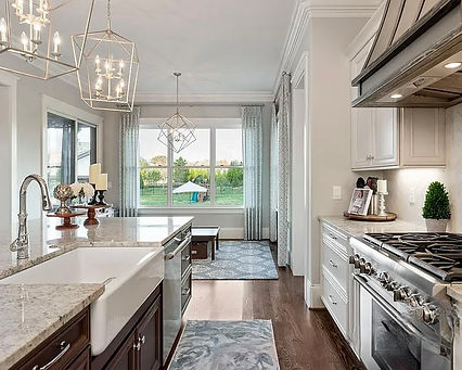 renovated interior designer blue and white coastal Stunning white new kitchen in marshfield ma by falmouth interior designer