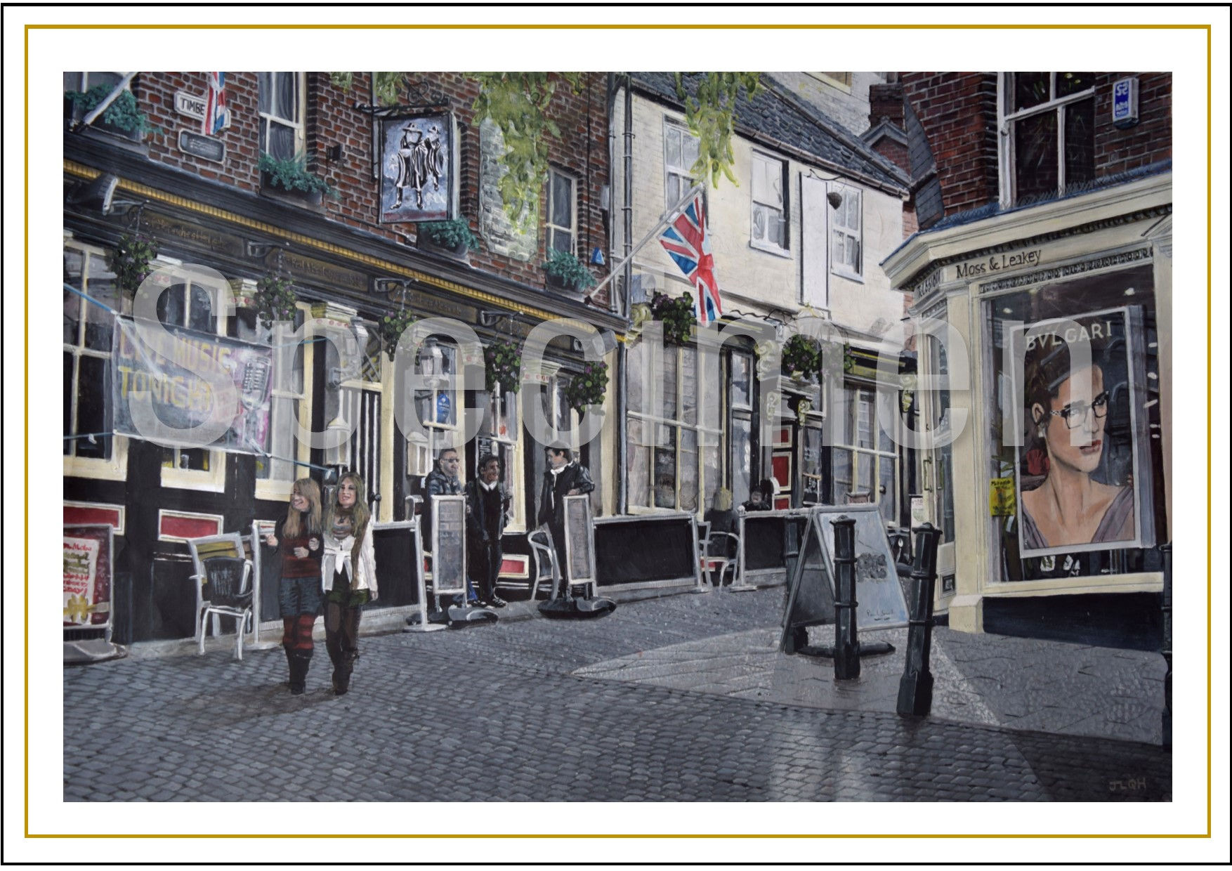 Timber Hill, Norwich 15" x 10" print