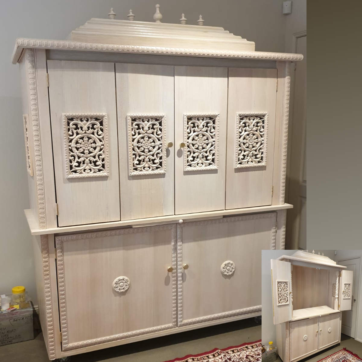 Customer Design White Jain Temple