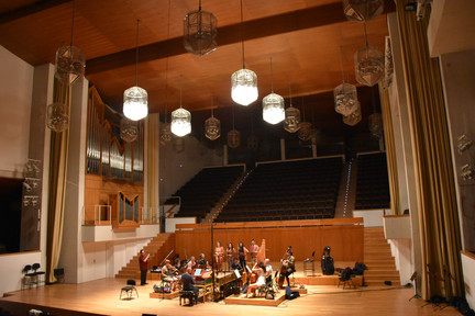 Grabación del CD "La guerra de los gigantes" (IBS Classical)