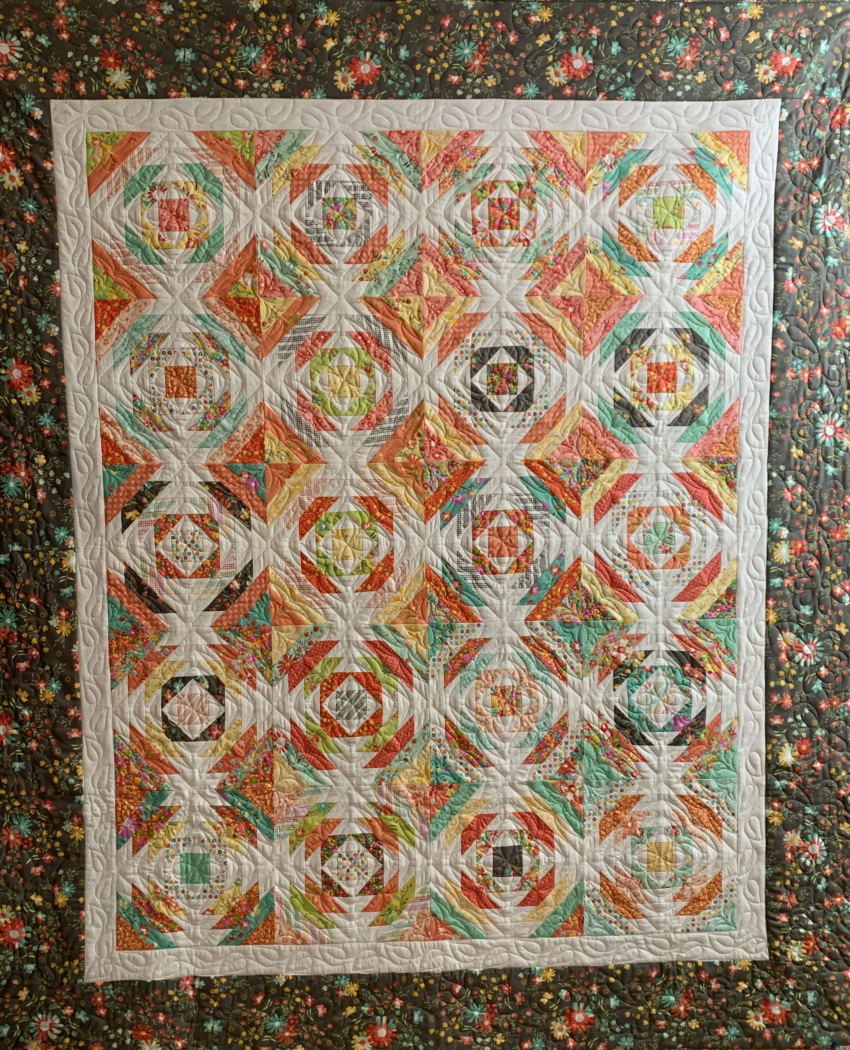 Pineapple Block Quilt