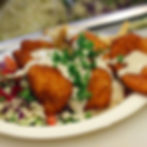 Shnitzel on Salad