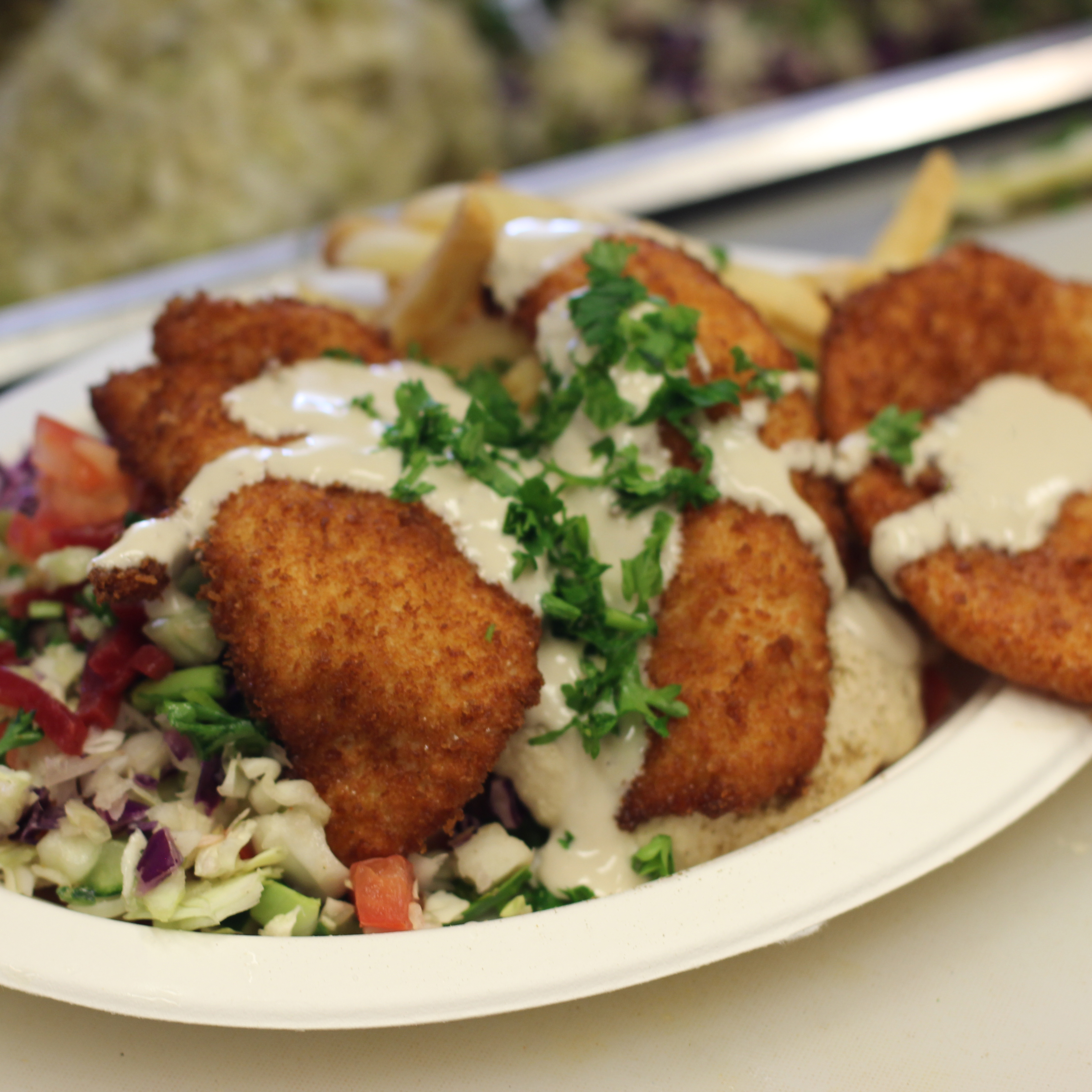 Arranged Food and Objects