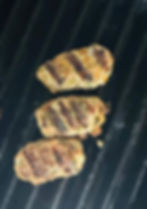 side of chicken kebab