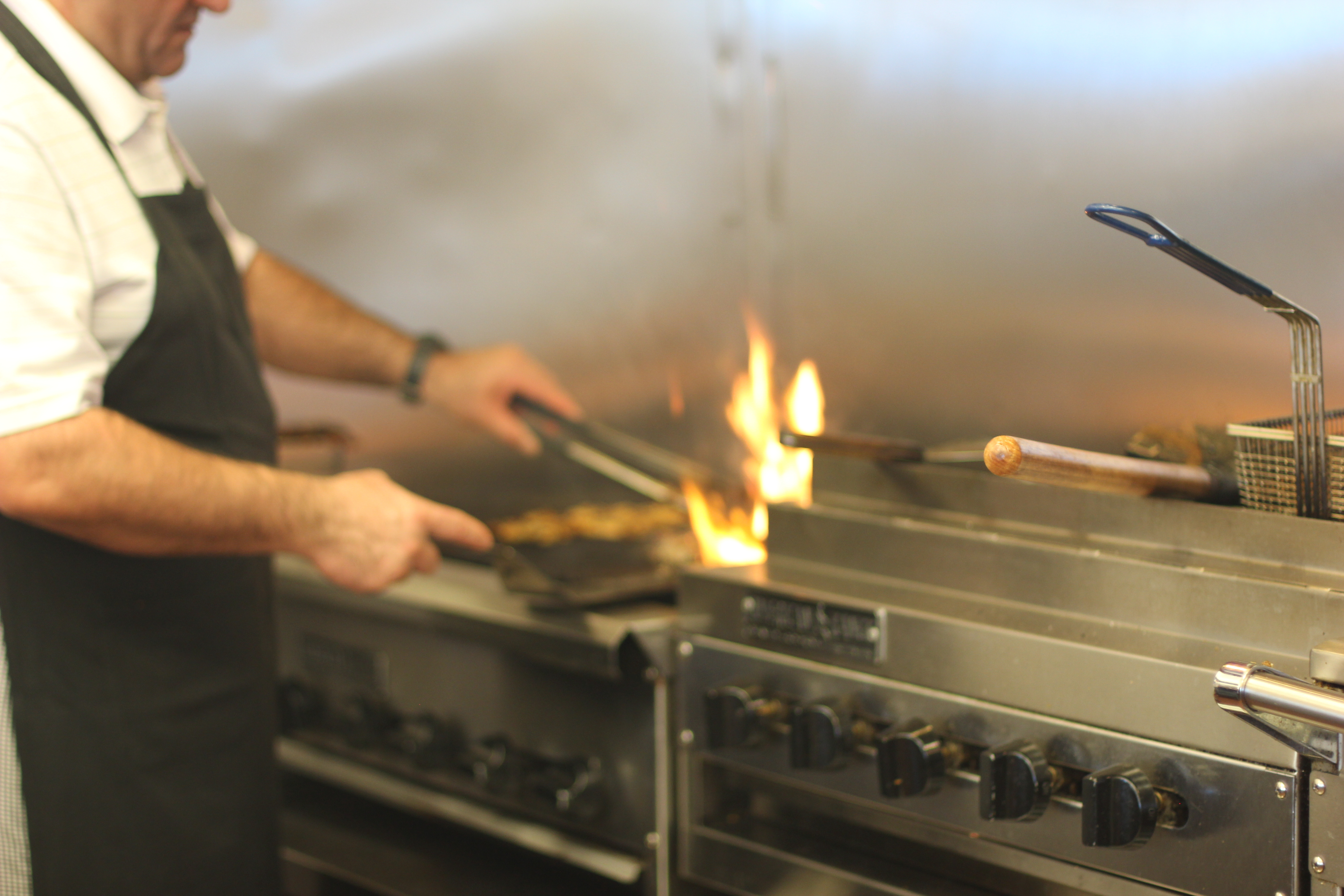 Arranged Food and Objects