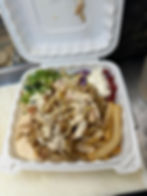Shawarms Plate with side fries