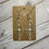 Thumbnail: Wooden Diamond Design Earrings
