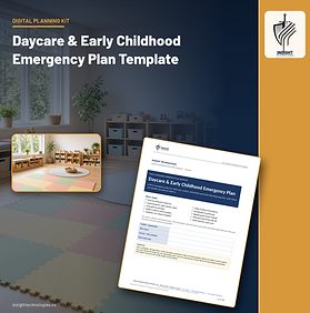 Daycare & Early Childhood Emergency Plan