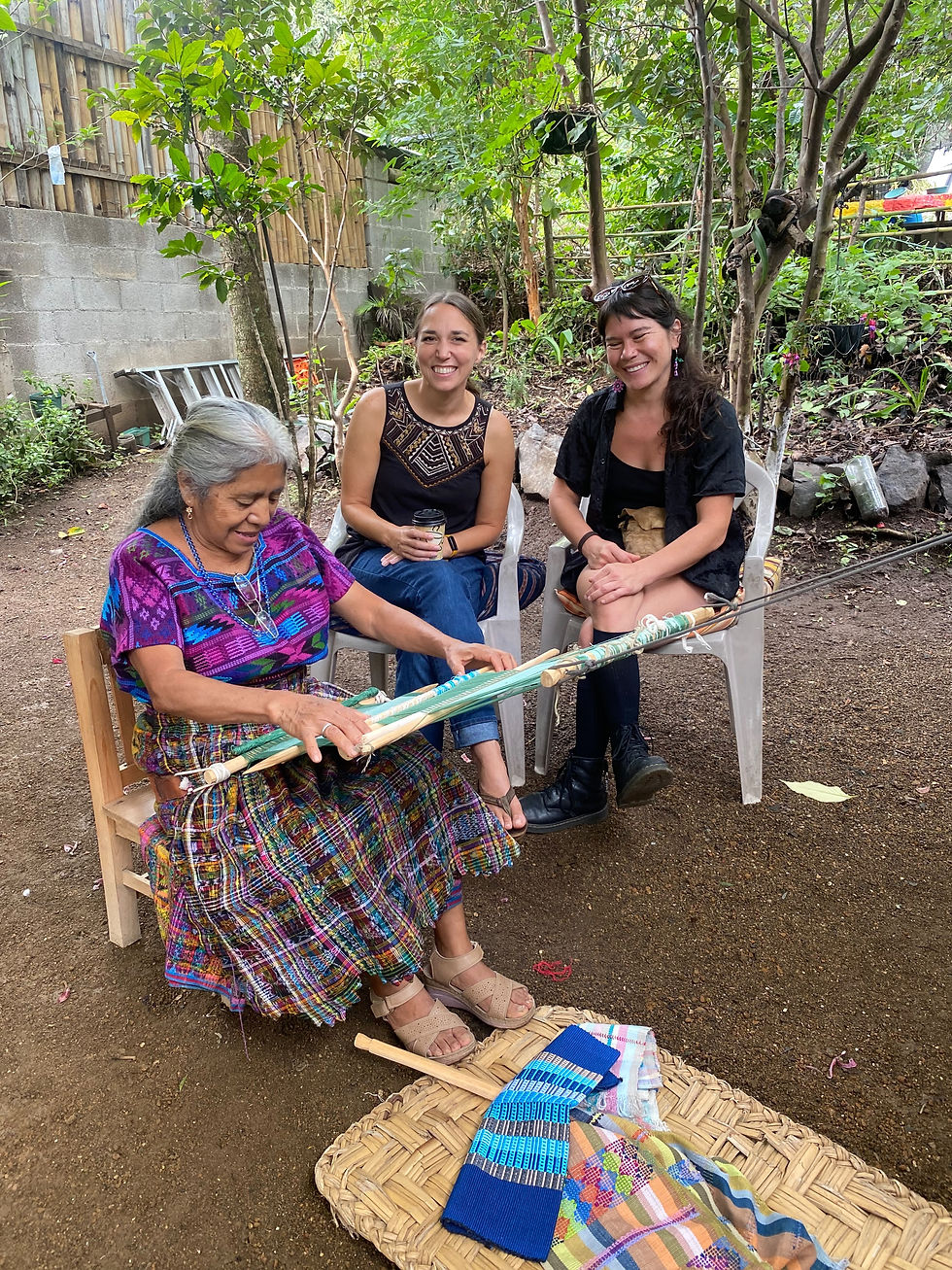 Mother-Daughter cultural experience in Guatemala.