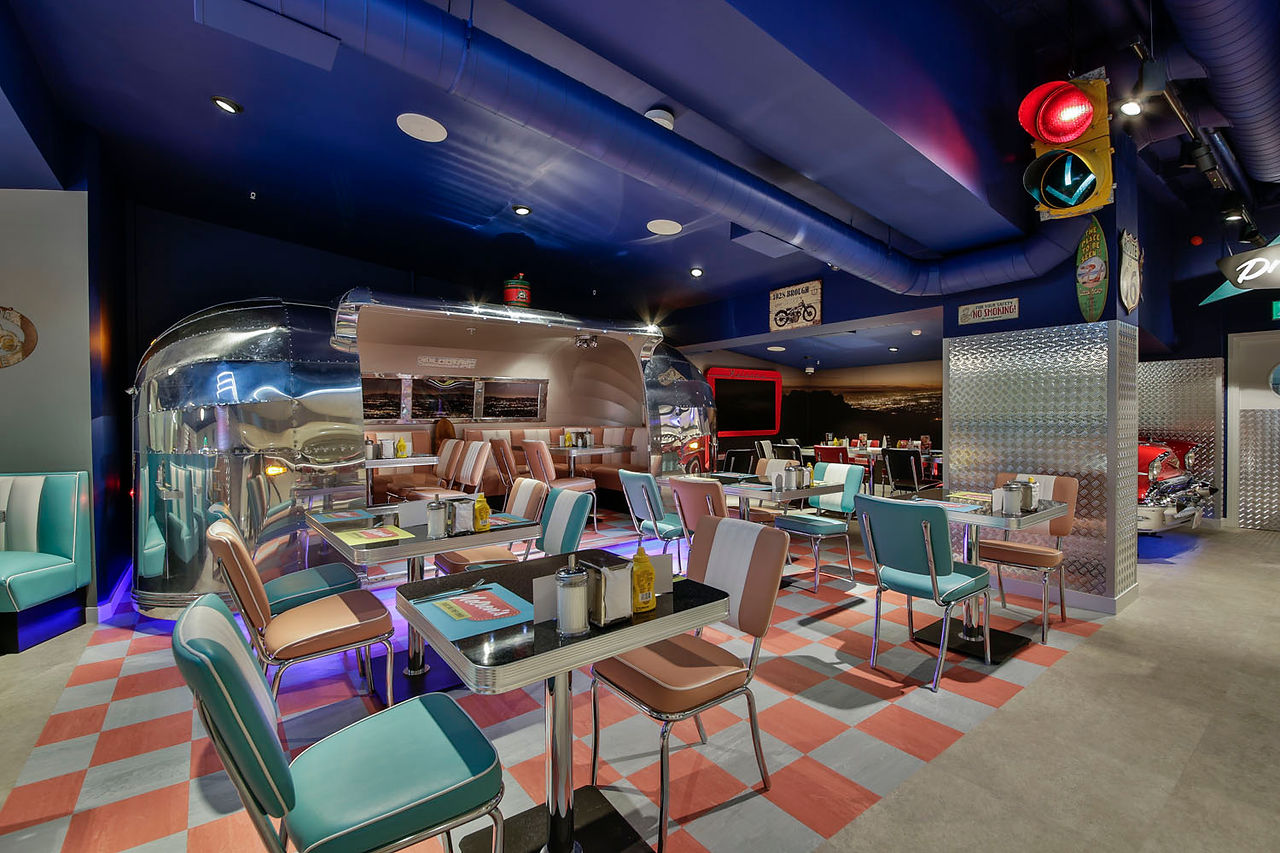 Nelsons Diner Berkshire restaraunt - Hull Flooring