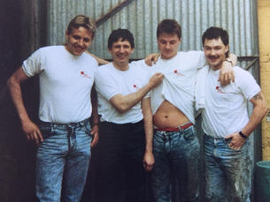 The Hull Flooring Team 1990's
