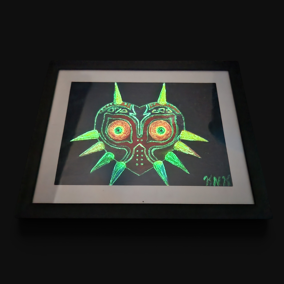 Thumbnail: majora's mask glow painting 