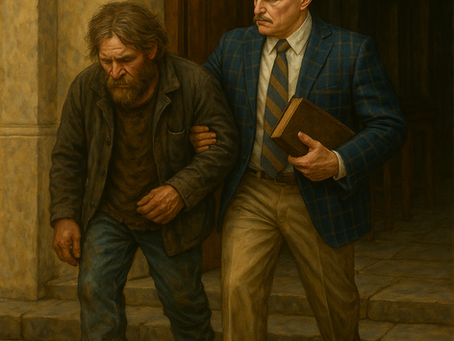 The Pharisee in the Peter Millar Blazer