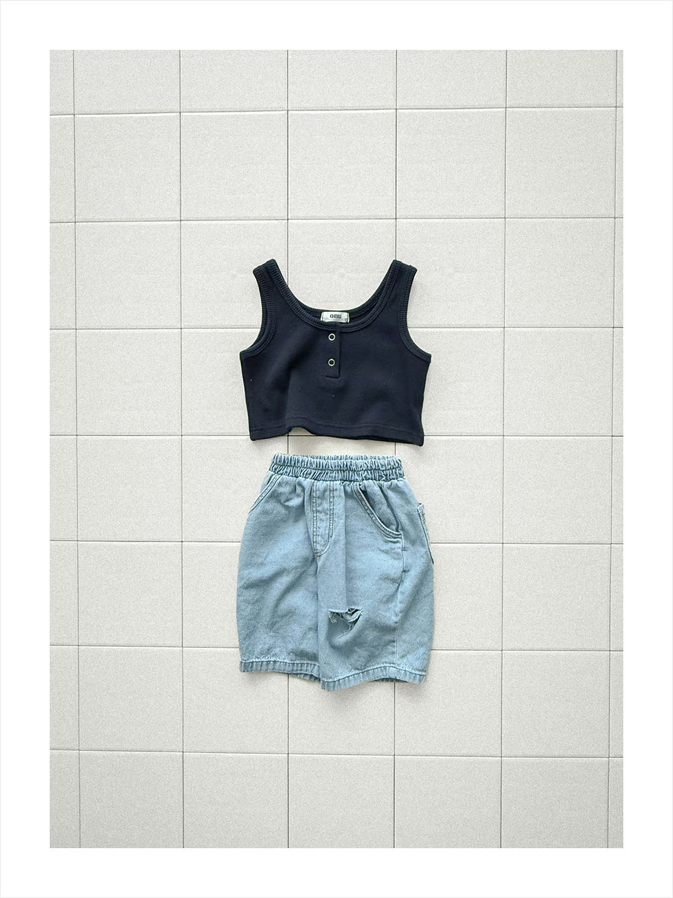 Thumbnail: Mini Waffle Sleeveless Top