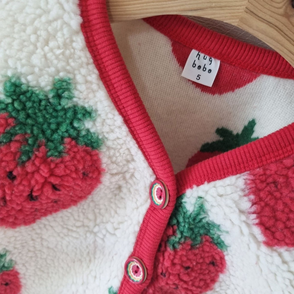 Thumbnail: [Ready to Ship] Strawberry Cozy Jacket