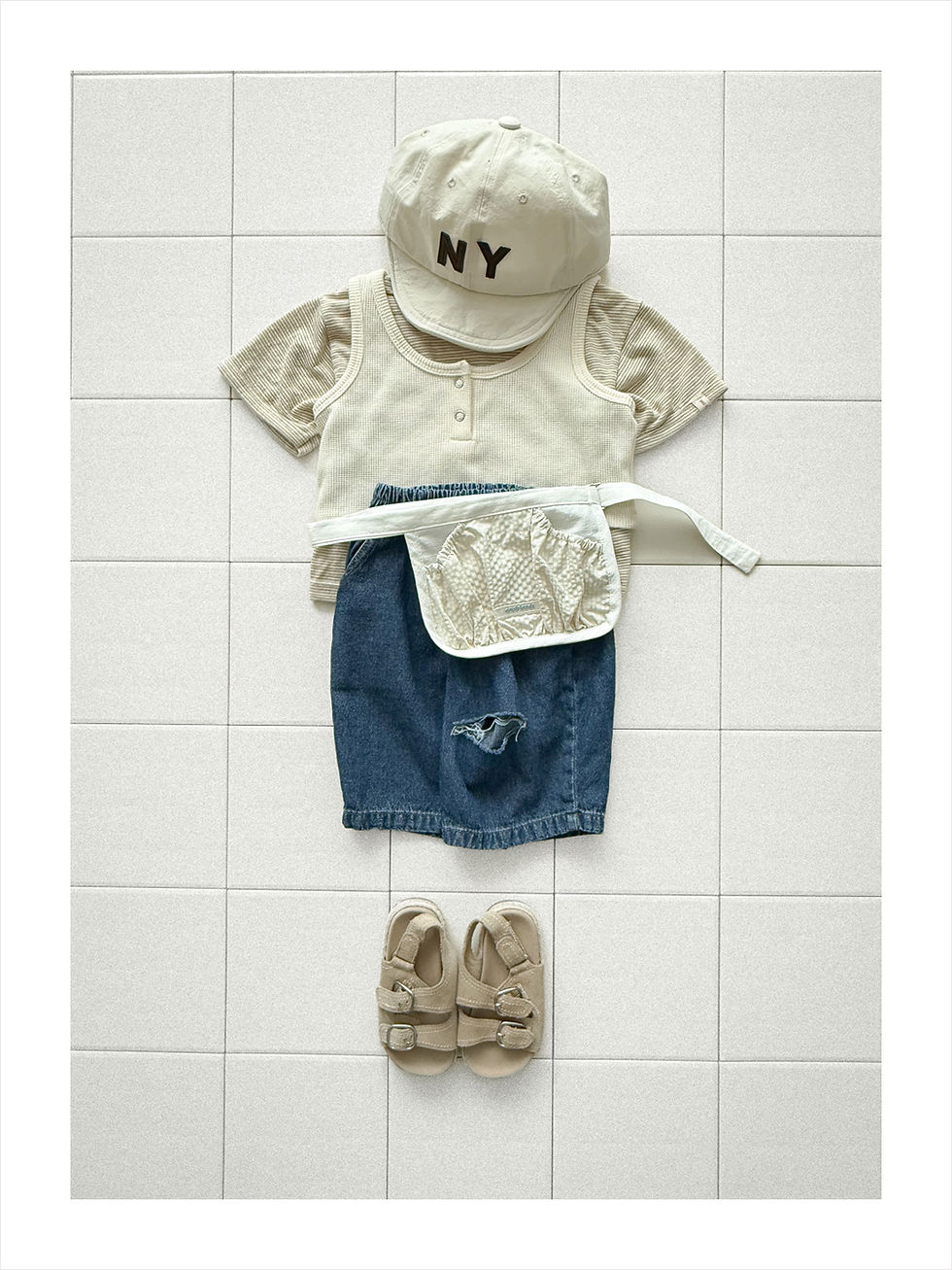 Thumbnail: Mini Waffle Sleeveless Top