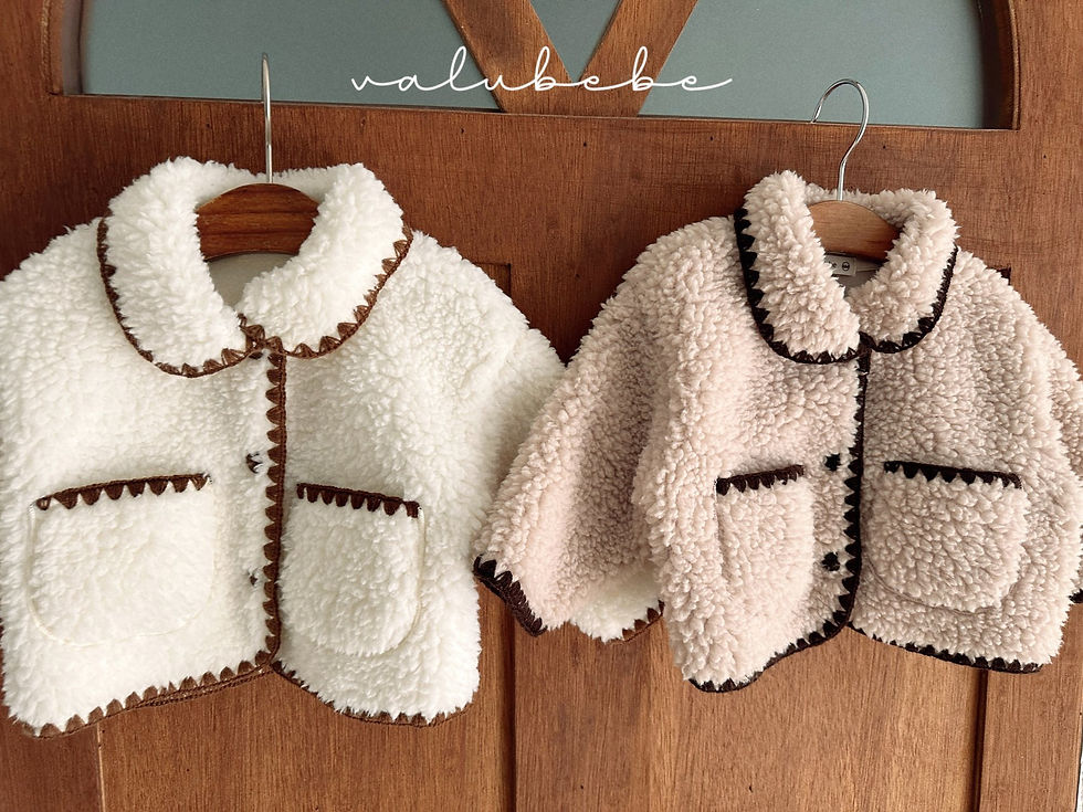 Thumbnail: [Ready to Ship] Ava Mellow Teddy Jacket (Kids)