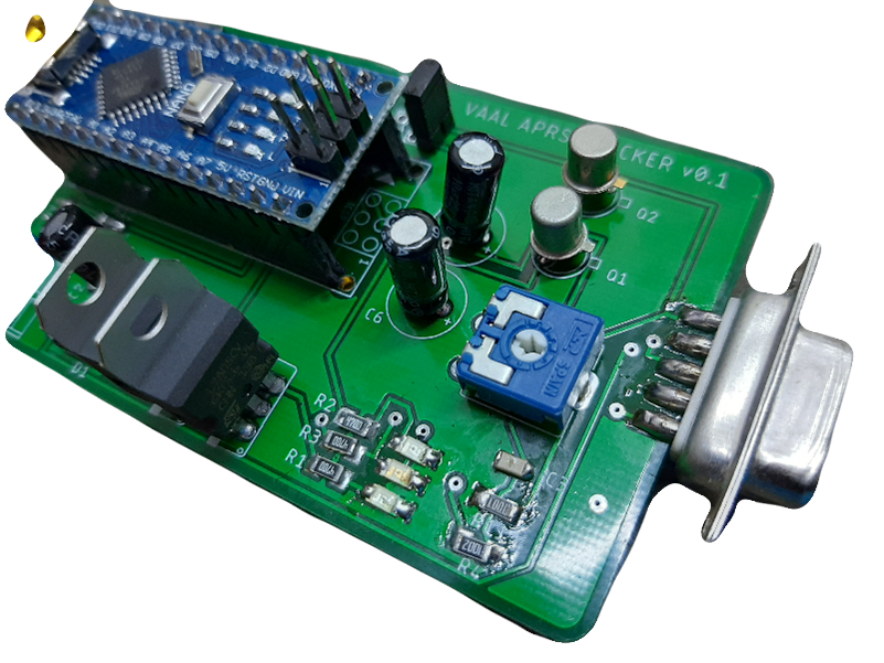 Vaal-Tracker(APRS Radio Interface)