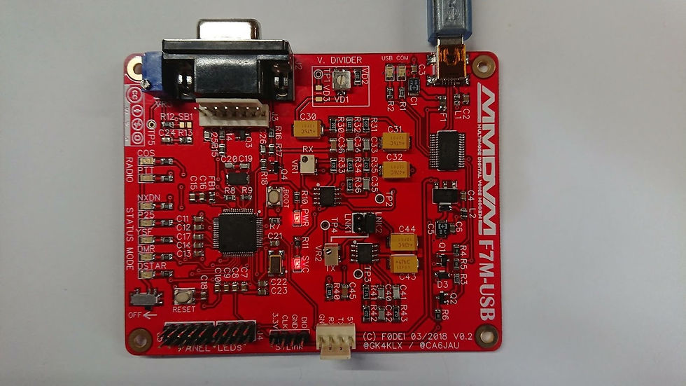 MMDVM Board By F0DEI/GK4KLX/CA6JAU.
