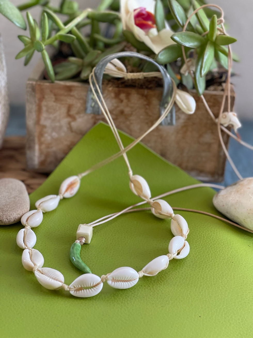 Miniatura: Combo collane - conchiglie e peperoncino