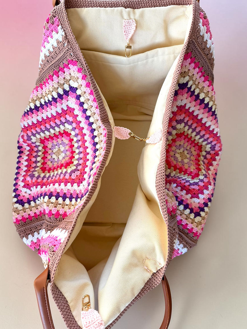Miniatura: Estate Small toni di rosa e marrone