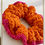 Miniatura: Scrunchie oversize Small bis arancio
