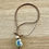 Miniatura: Collana conchiglia in ceramica e corda
