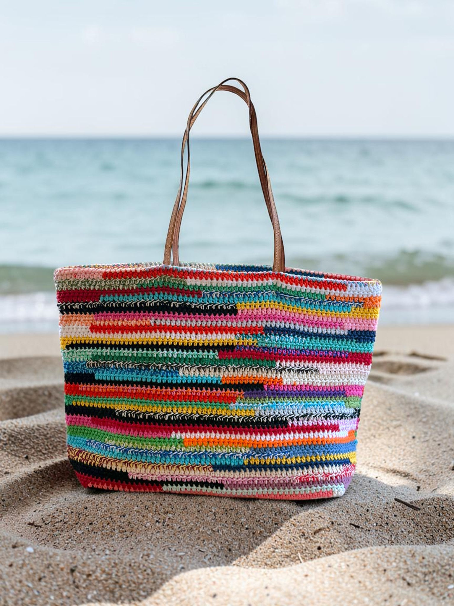 Medium ColorPop multicolor in cotone