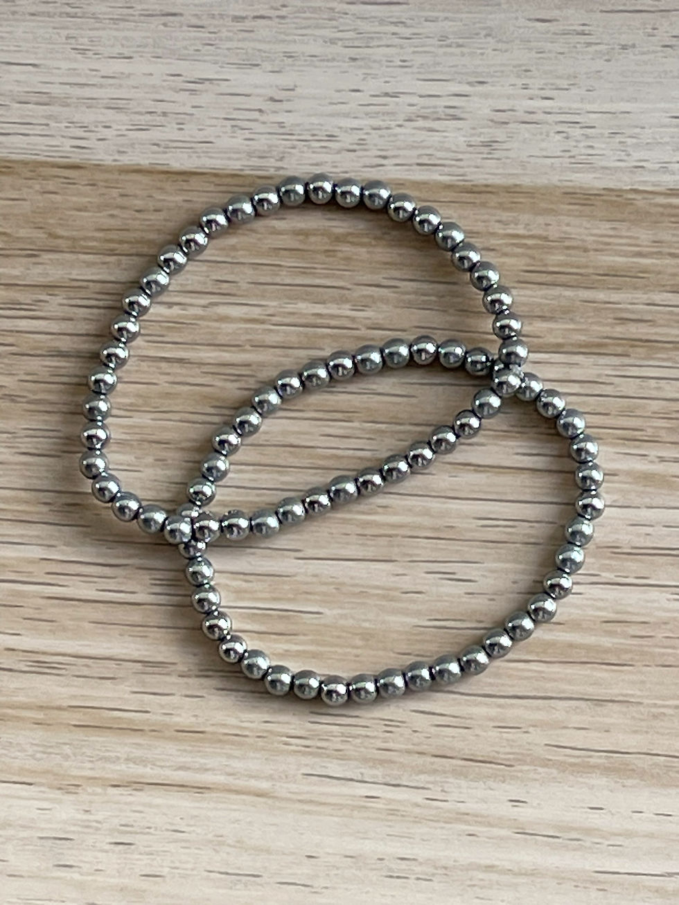 Miniatura: Combo 2 bracciali a molla con sfere acciaio (tre misure)