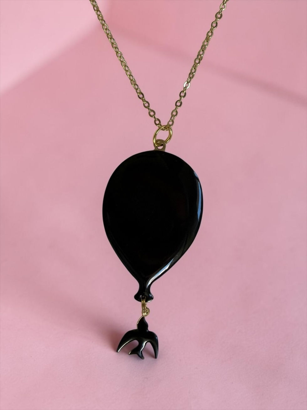 Miniatura: Collana media lunghezza mongolfiera smaltata,