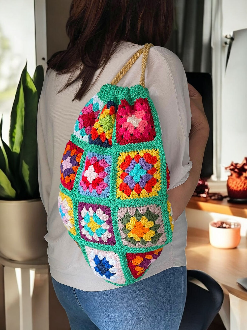 Miniatura: Sacca Jenny Granny Cotone