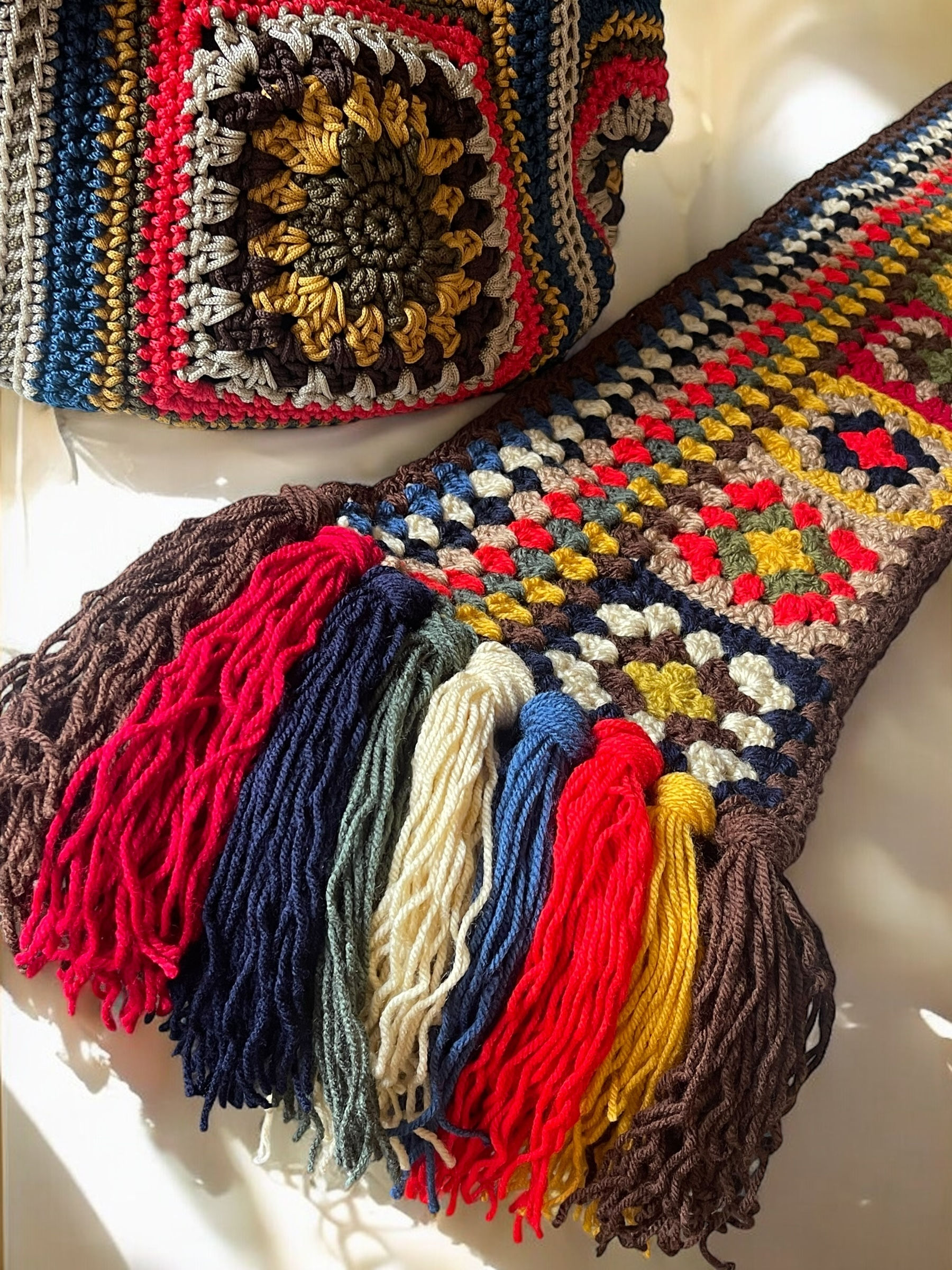 Sciarpa Granny multicolor