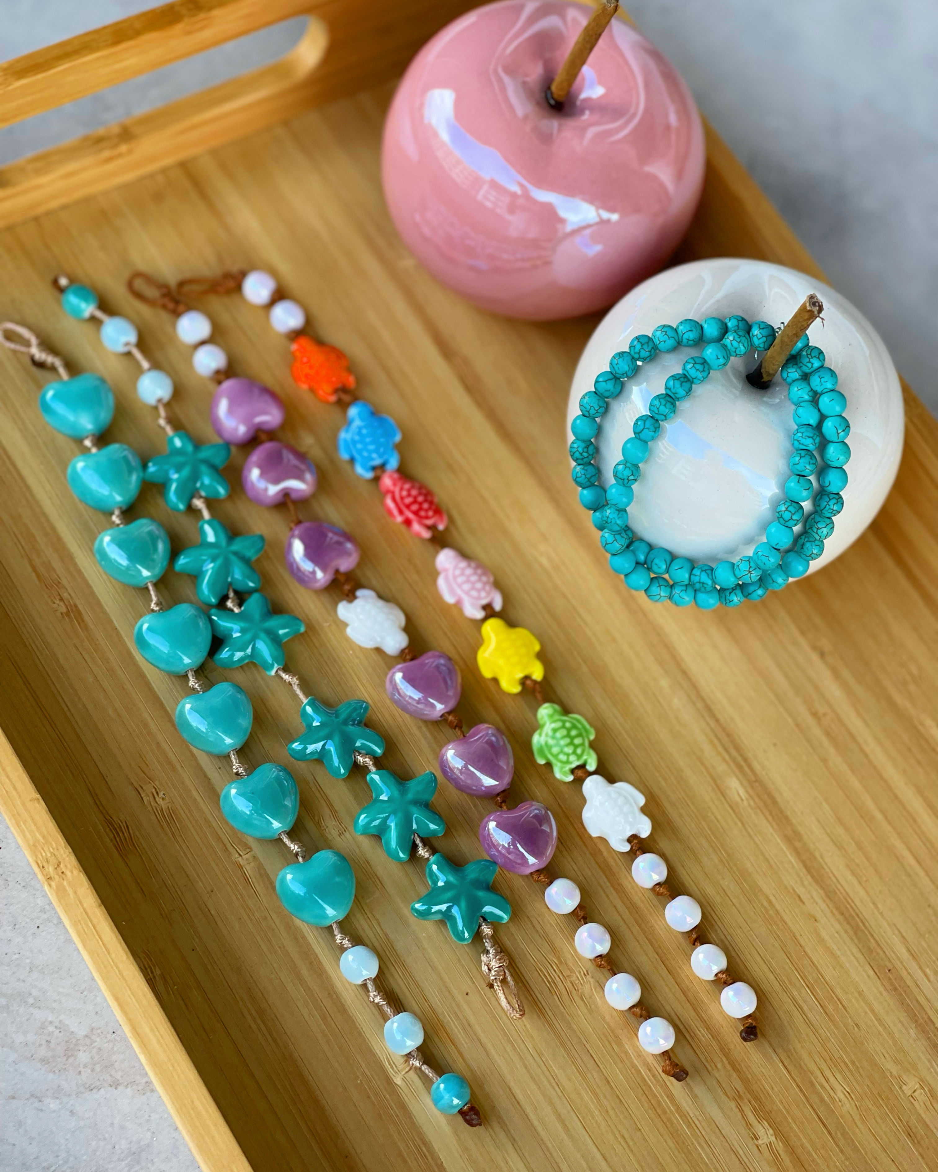 Combo 6 Bracciali in ceramica