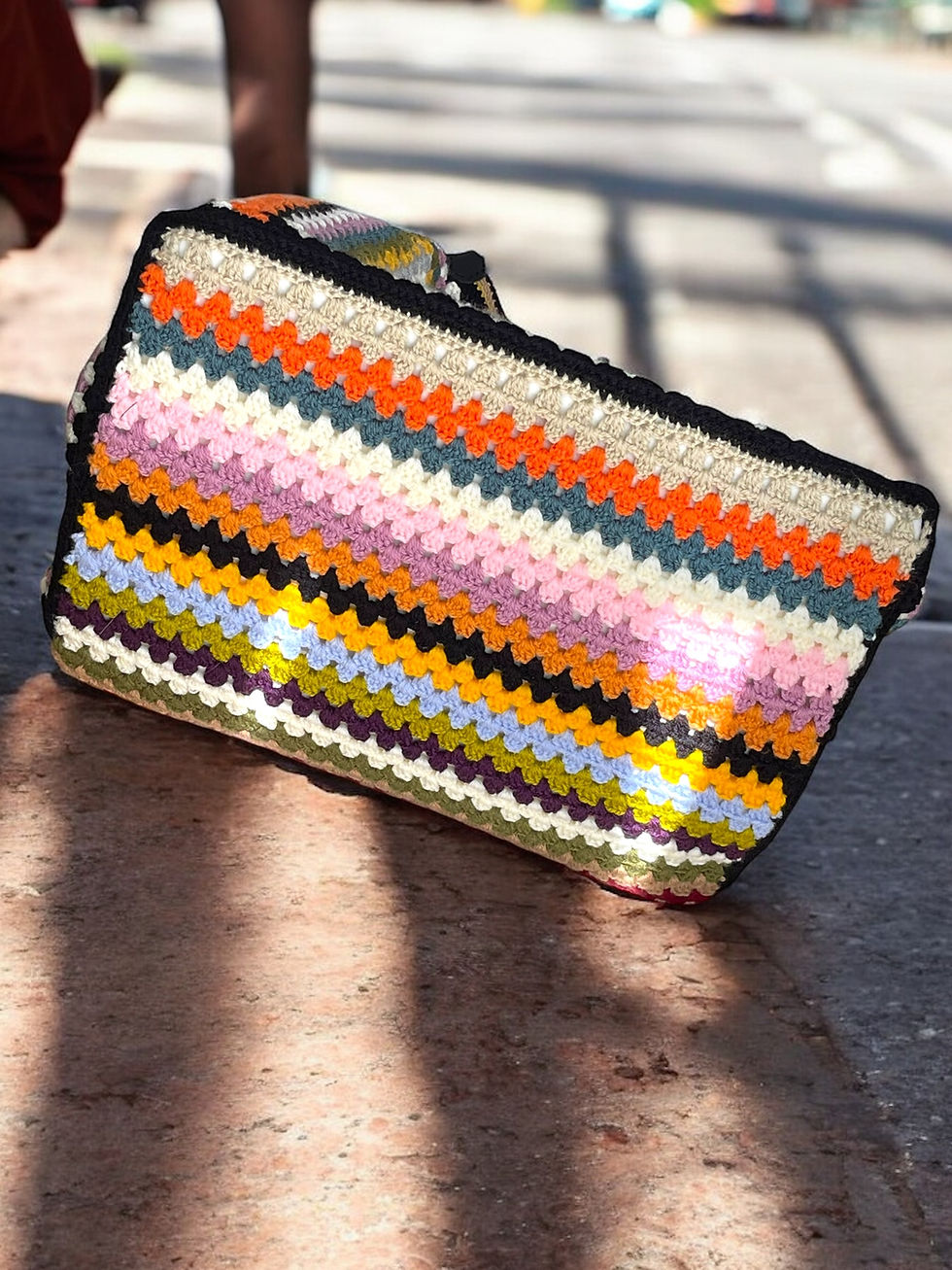 Miniatura: Autumn multicolor in lana
